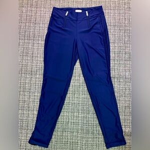 Poivre Blanc Navy Blue Base Layer Legging Ski Pant- Women’s Large